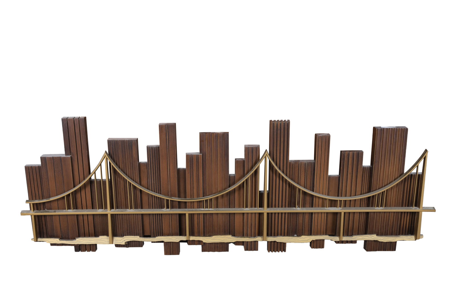 Syroco Cityscape Wall Hanging: Syroco Cityscape Wall Hanging. Dimensions 19x50x2.5