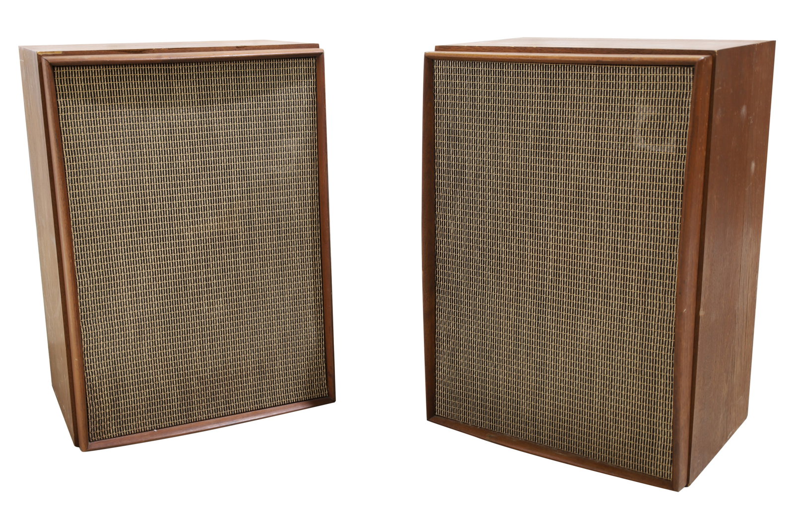 University MC Speakers-Pair: A pair of University MC speakers. Dimensions:24x17x13