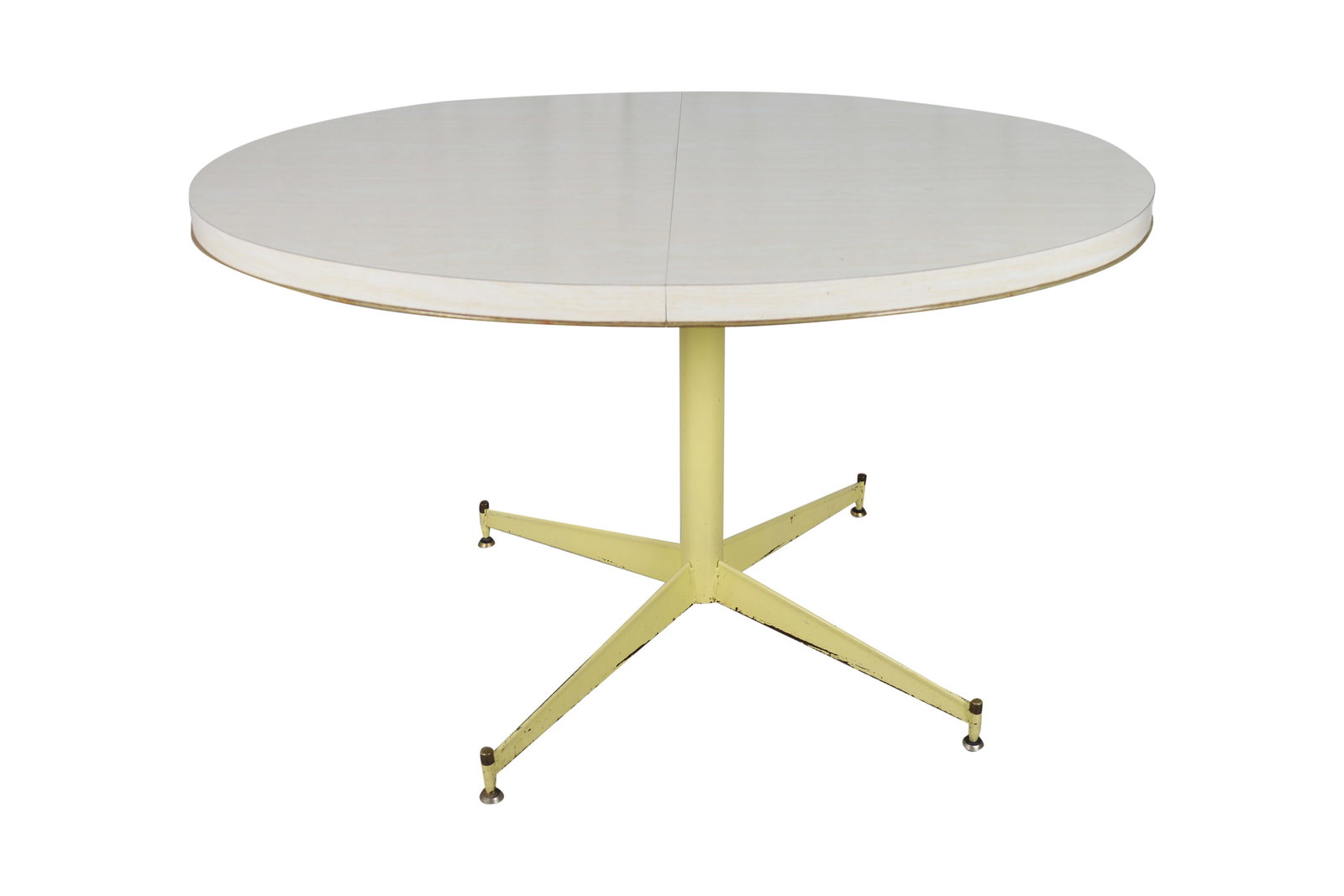 Iron Base Kitchen Table: Iron Base Kitchen Table. Dimensions 29x48x35.5