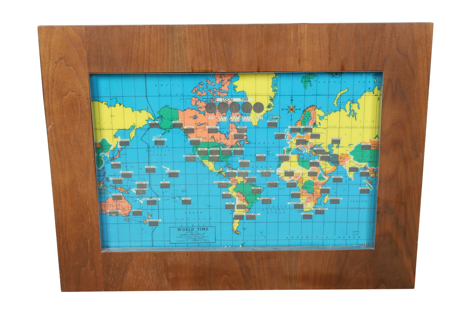 Illuminated World Map (1 of 3)