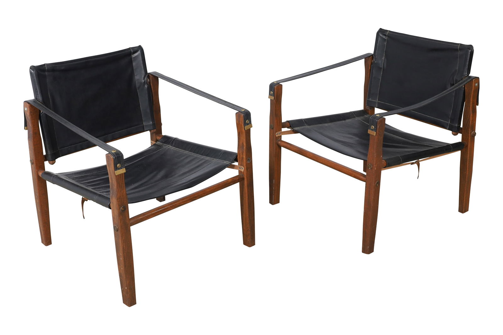 Gold Medal Safari Chairs Pair