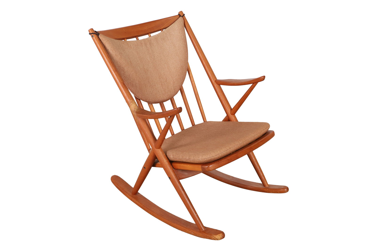Frank Reenskaug - Rocking Chair: Frank Reenskaug for Bramin Rocking Chair. Dimensions 34.5x26x31