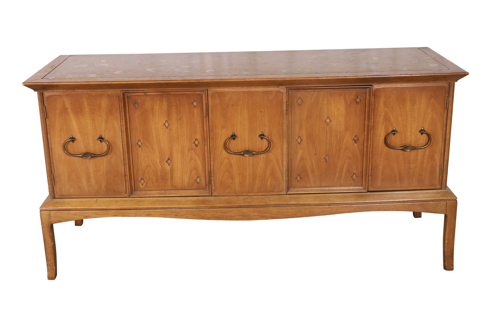 Thomasville - Marble Top Credenza: Thomasville Modern Horizon Marble Top Credenza. Dimensions 30x60x19