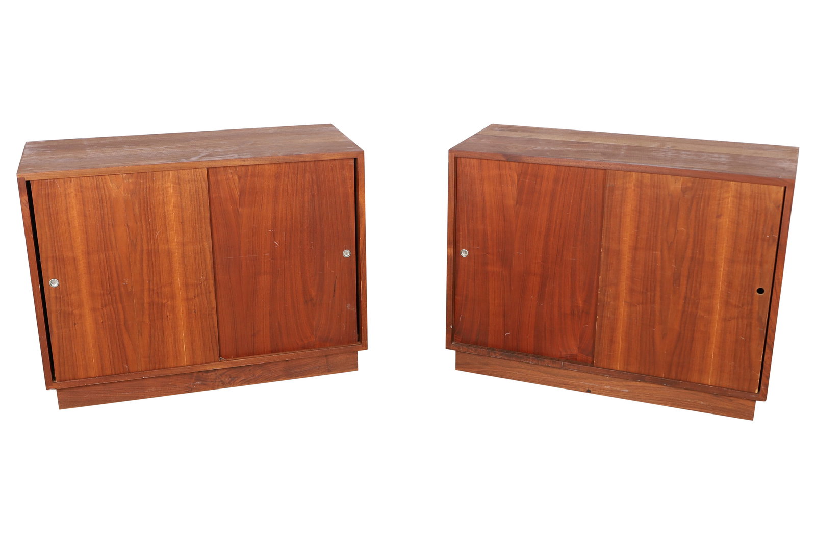 Mid Century Walnut Cabinets - Pair (1 of 8)