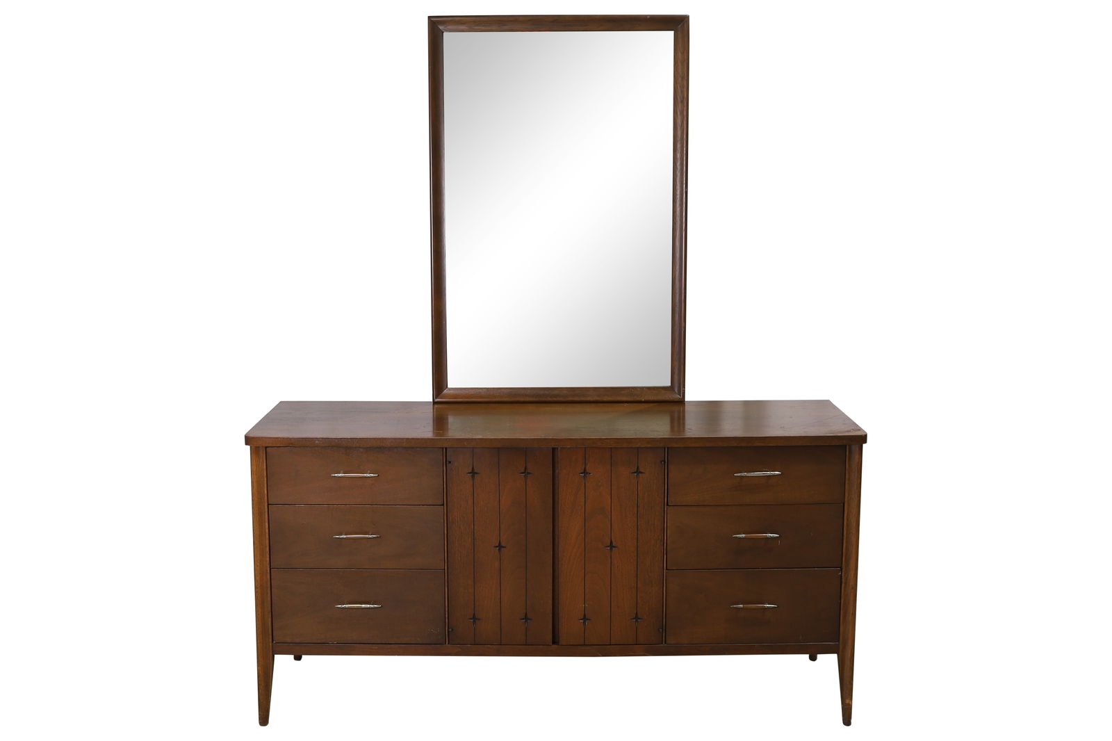 Broyhill Fontana Solid Pine Dresser Mirror