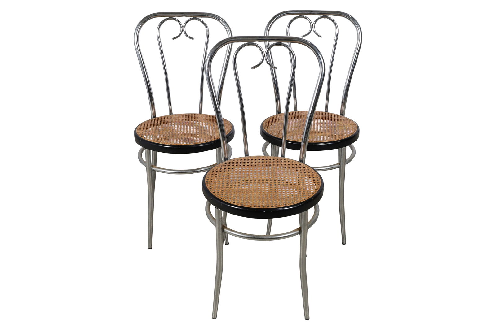 Thonet Style Chrome Chairs - 3 (1 of 3)