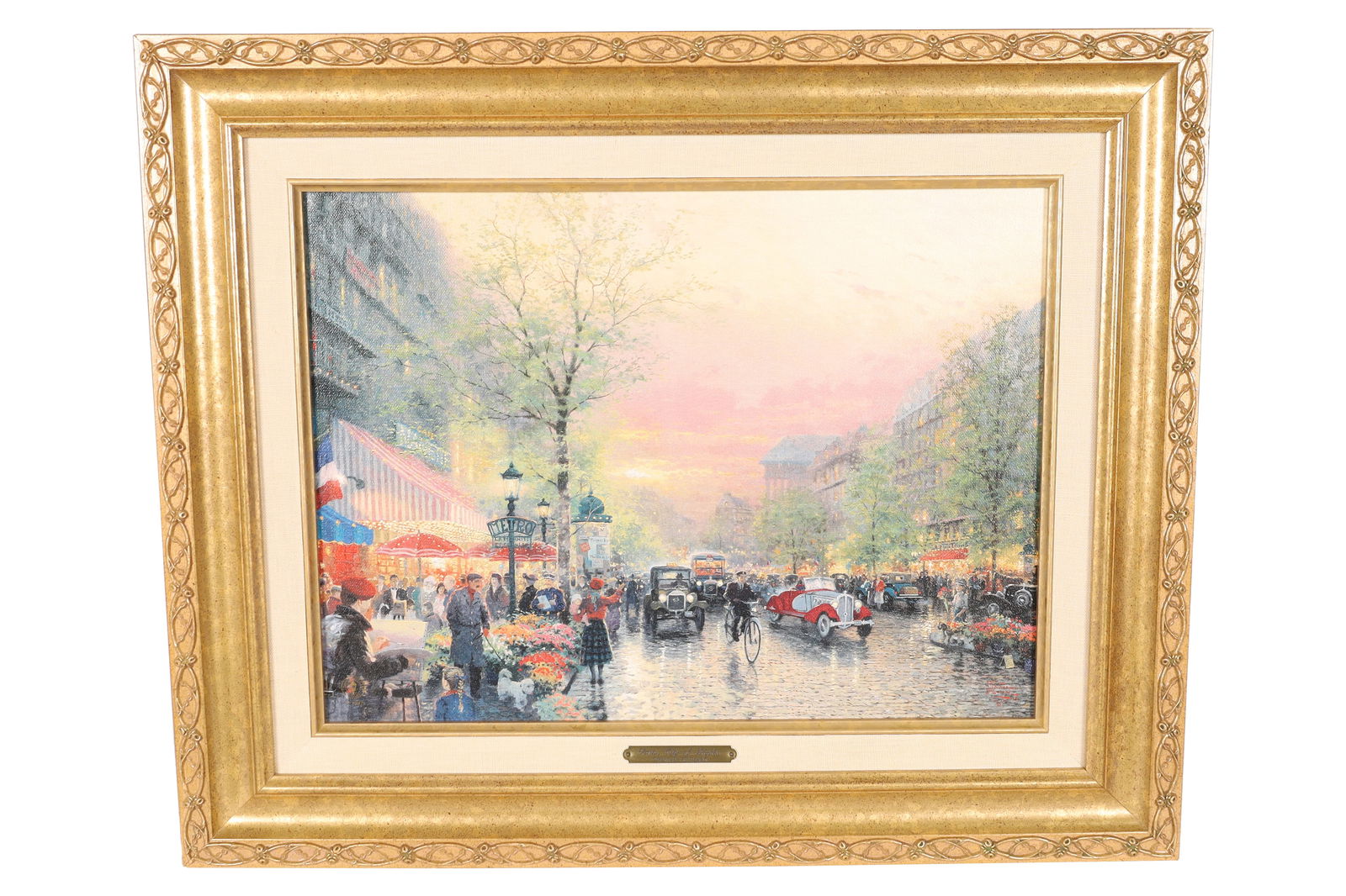 Thomas Kinkade "City of Lights II" Lithograph (1 of 4)
