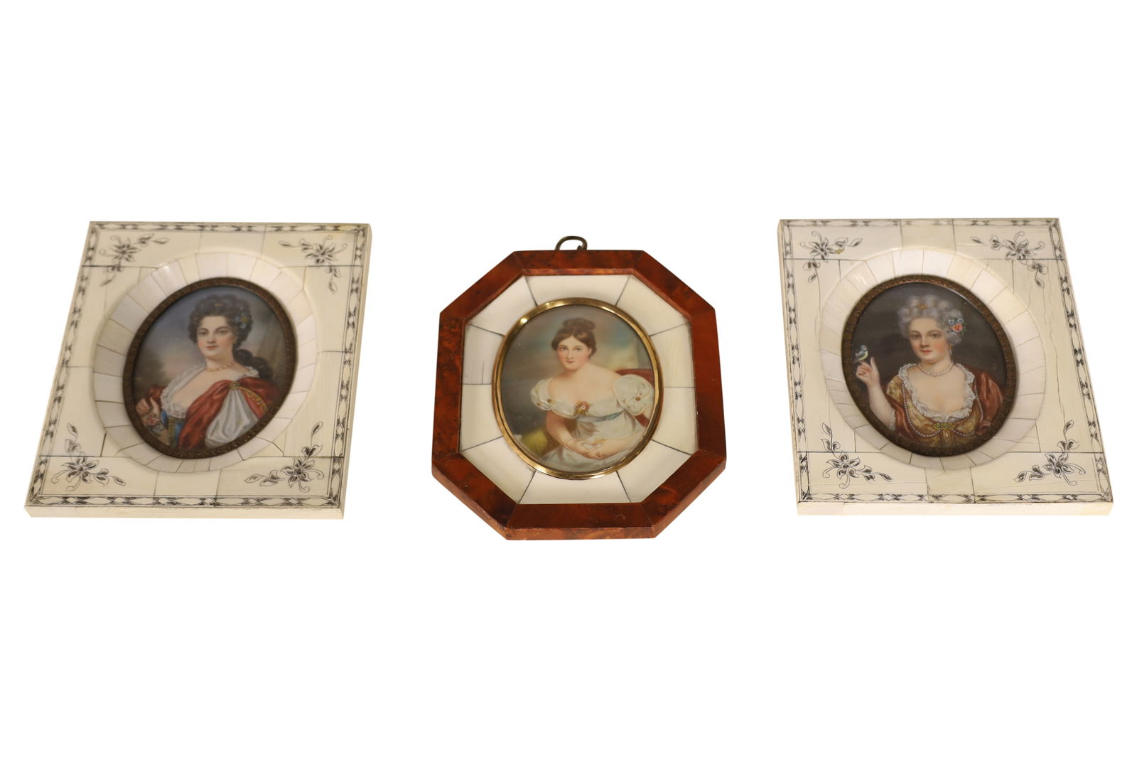 Victorian Miniature Portraits - 3 (1 of 3)