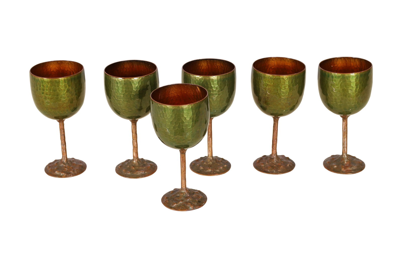 Enamel and Bronze Goblets - 6 (1 of 4)