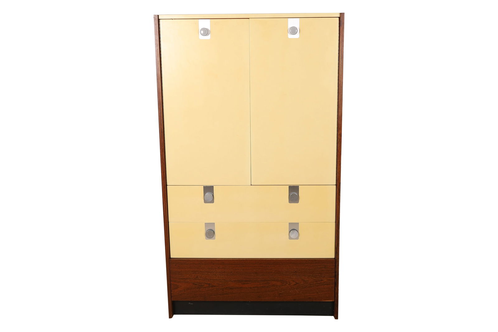 Rougier Rosewood and Laminate High Chest: Rougier Rosewood and Laminate High Chest. Dimensions 60x34.5x20