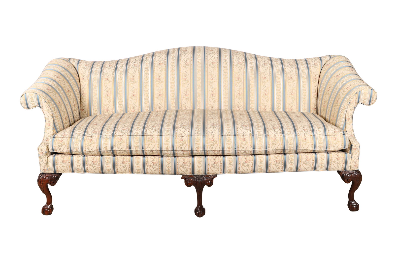 Southwood Mahogany Chippendale Style Sofa (1 of 5)
