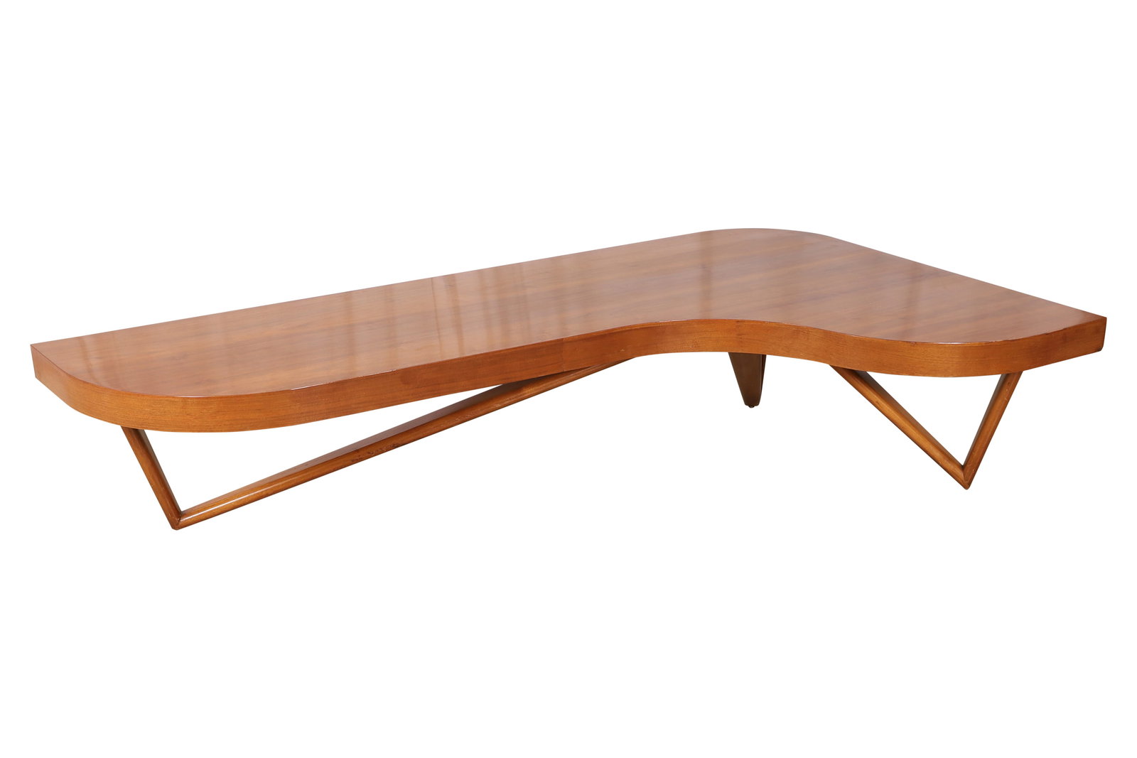 Mid Century Free Form Sculpted Coffee Table (1 of 7)