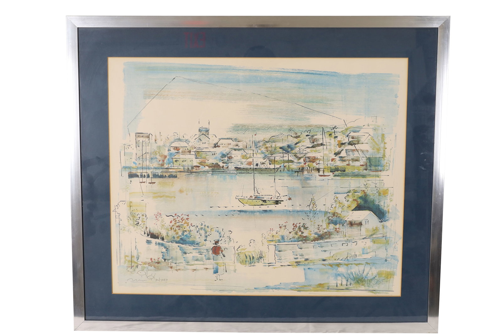 Alfred Birdsey - Signed Bermuda Watercolor Print (1 of 5)