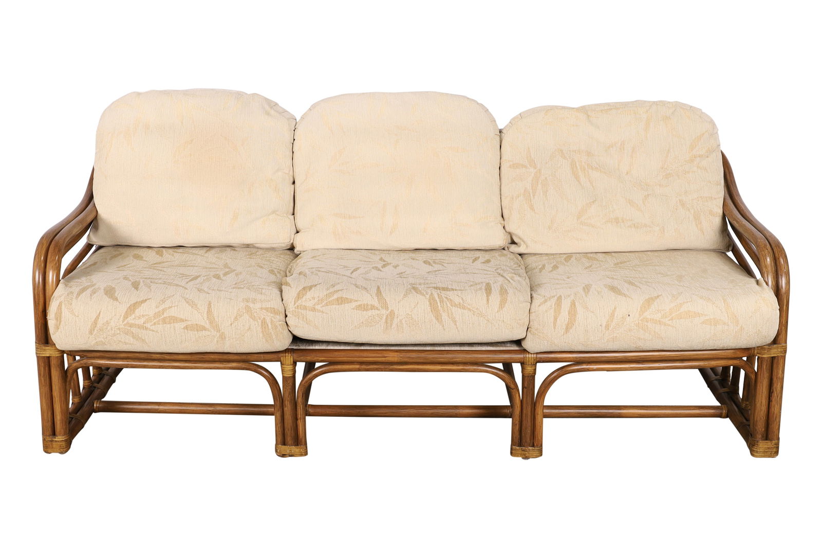 Rattan Sofa: Rattan Sofa. Dimensions 27x74x30