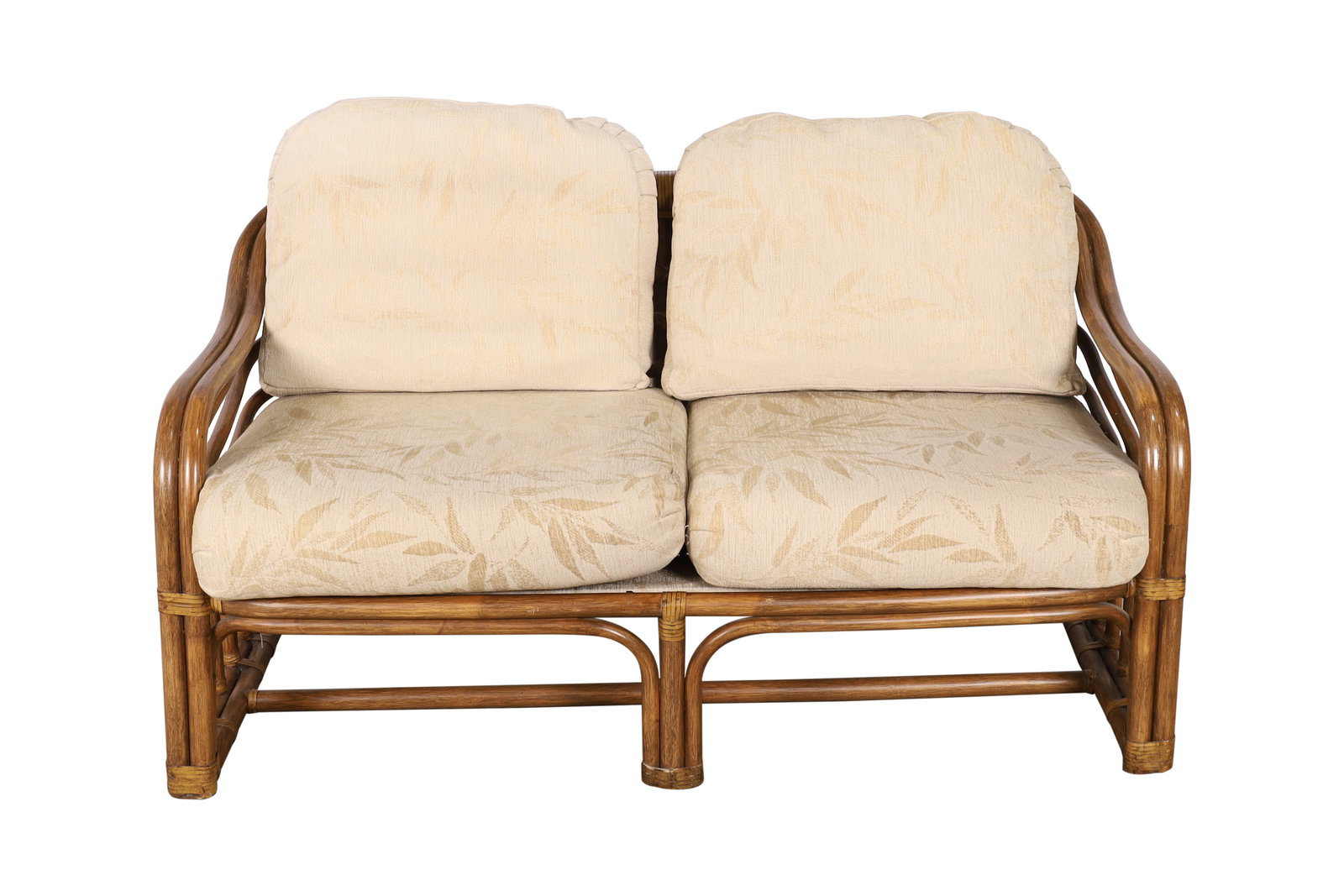 Rattan Loveseat (1 of 3)