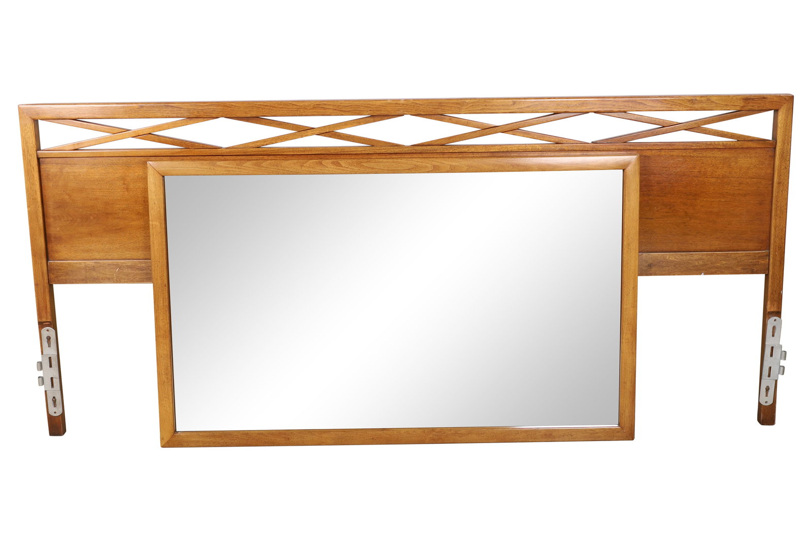 John Widdicomb - King Headboard & Mirror (1 of 2)