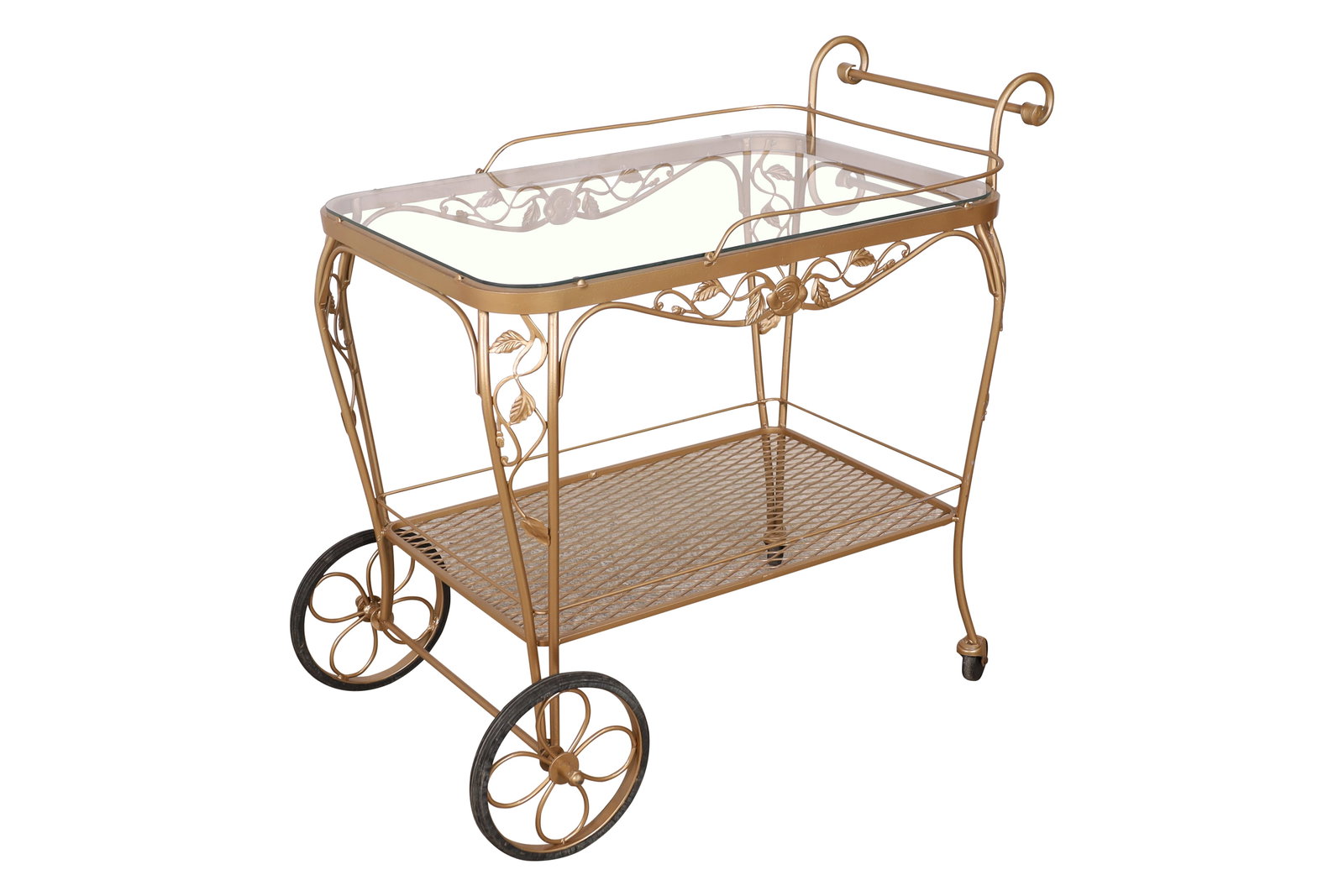 Woodard Iron Tea Cart (1 of 3)