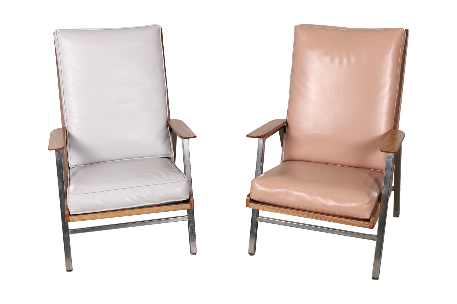 Royal Metal Lounge Chairs - Pair (1 of 5)
