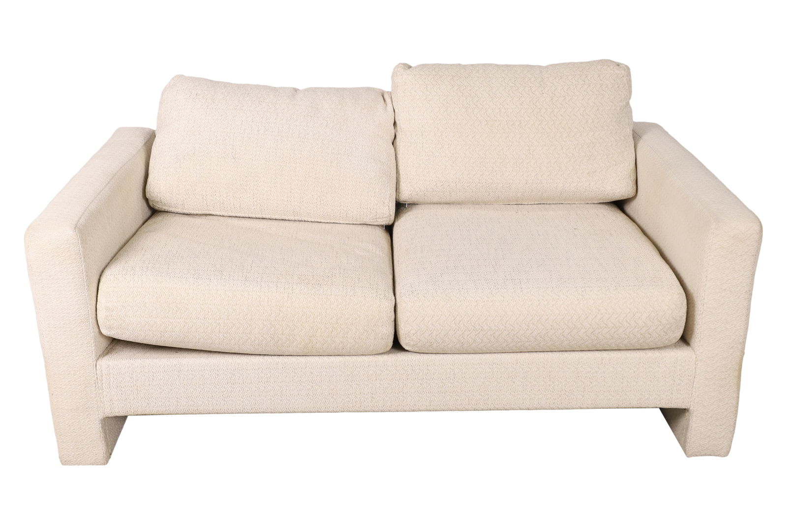 Mid Century Loveseat: Mid Century Loveseat. Dimensions 22x57x31