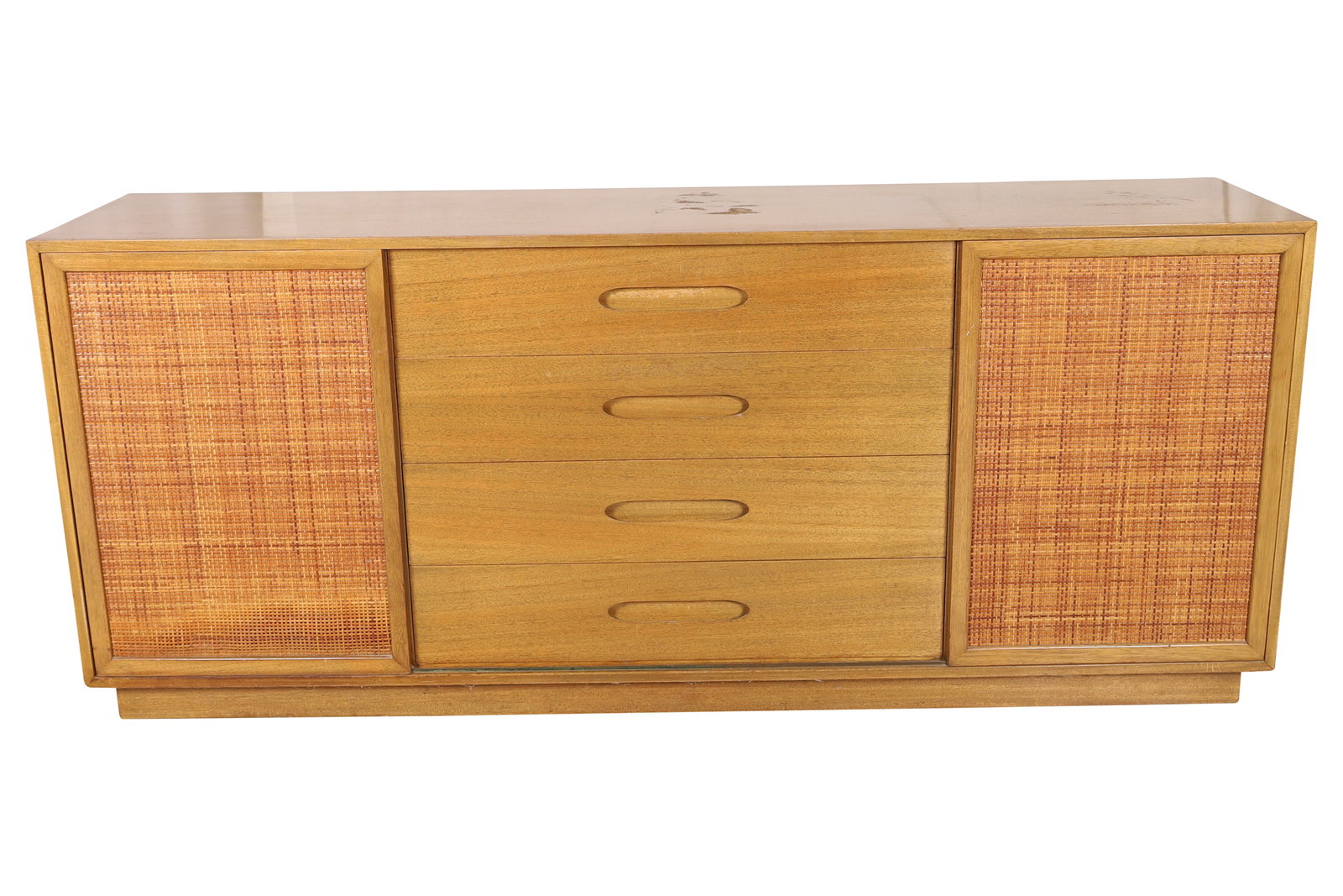 Harvey Probber - Cane Door Credenza - Signed (1 of 7)