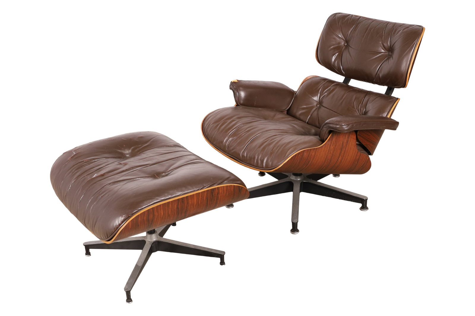 Eames - Rosewood Lounge Chair & Ottoman (1 of 7)
