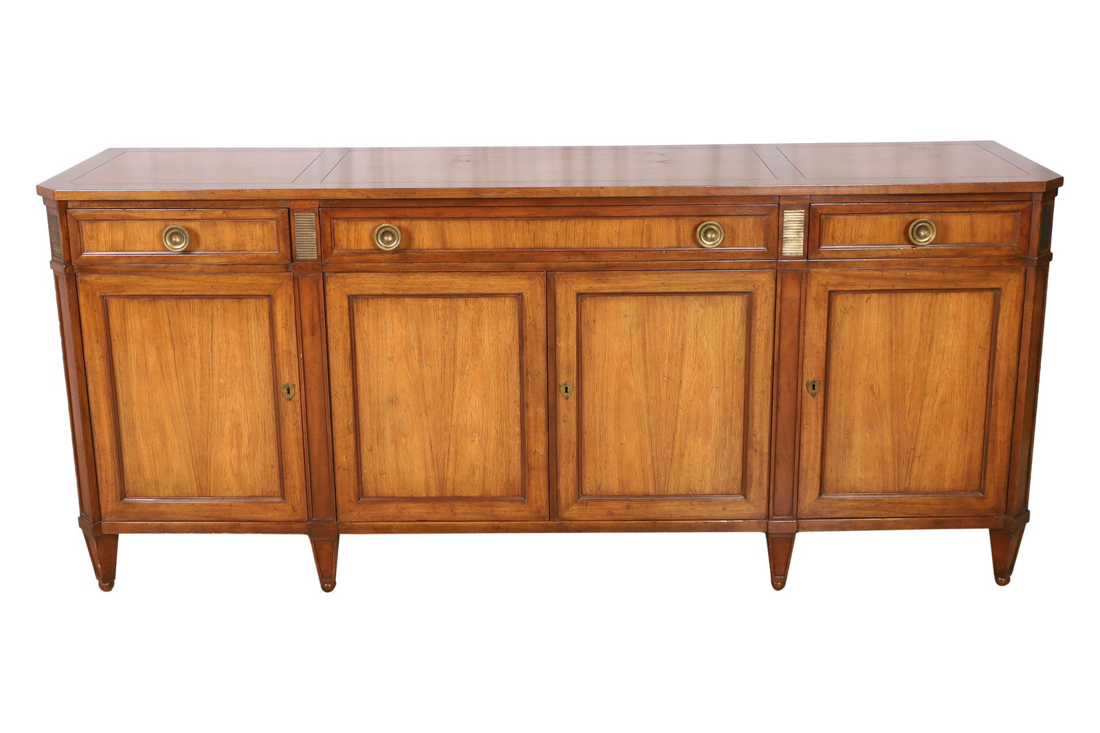 Baker Walnut & Rosewood Credenza (1 of 5)