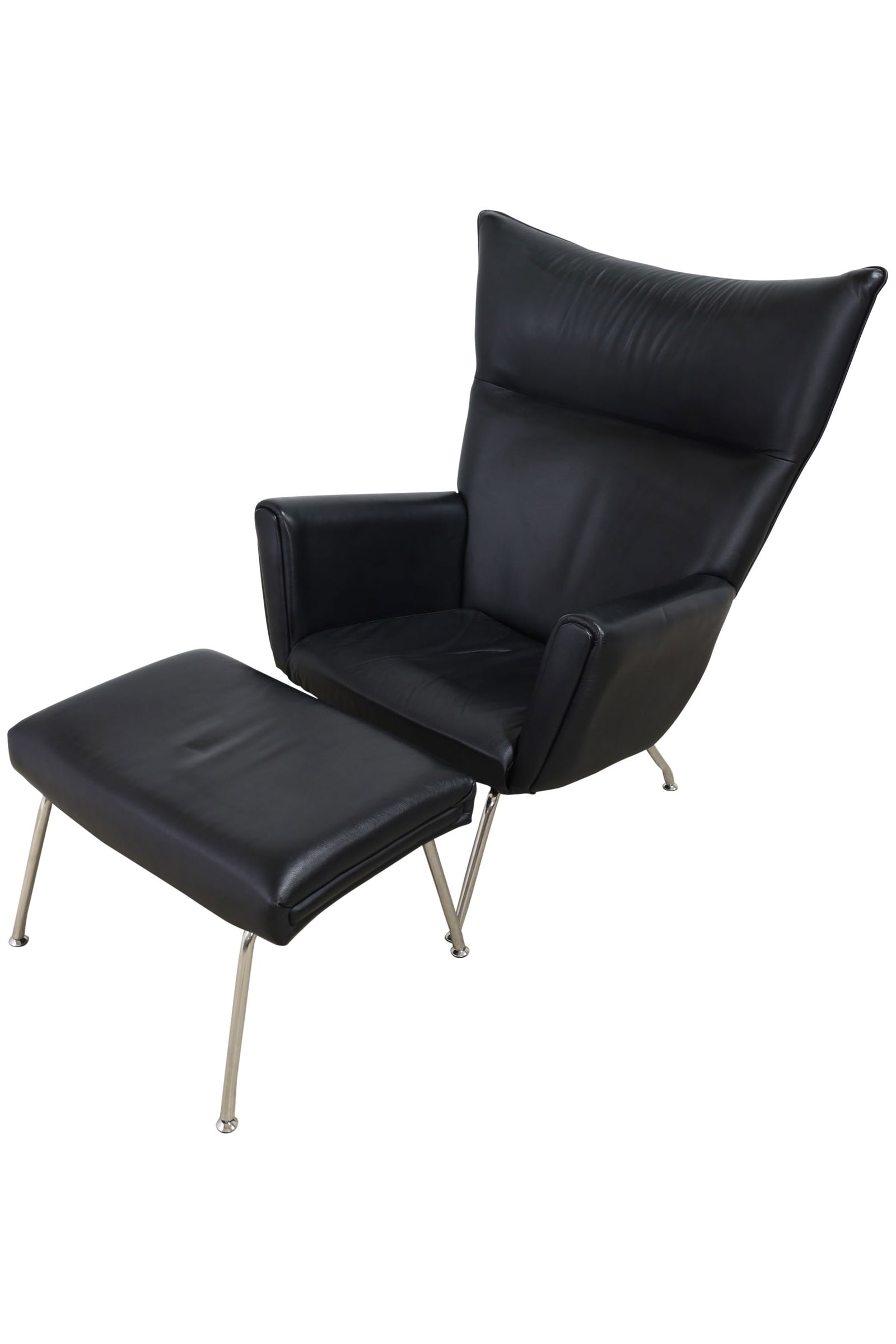 Hans Wagner (After.) - Wing Chair & Ottoman (1 of 9)