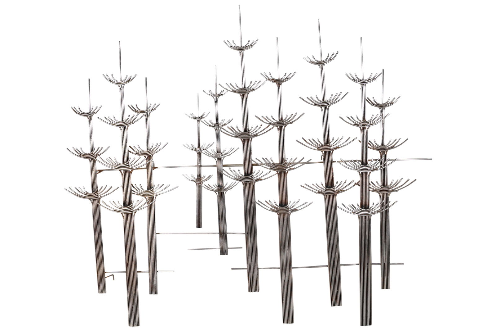 C. Jere (Attr.) Trees Wall Sculpture (1 of 3)