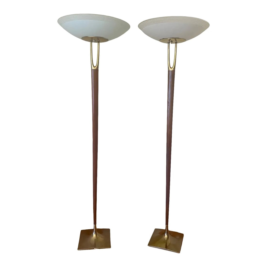 Gerald Thurston for Laurel  Wishbone Lamps - Pair (1 of 4)