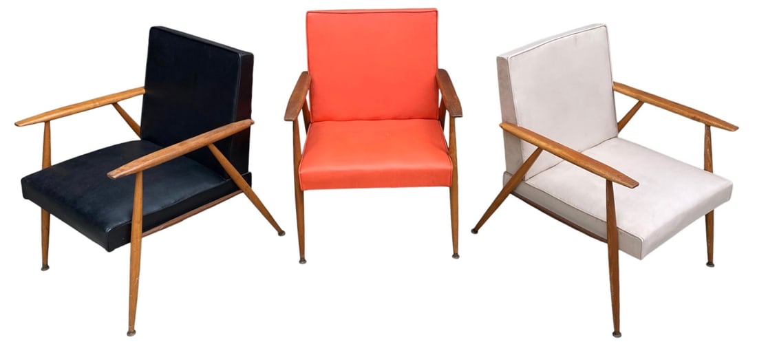 Jens Risom Style Arm Chairs - 3 (1 of 6)