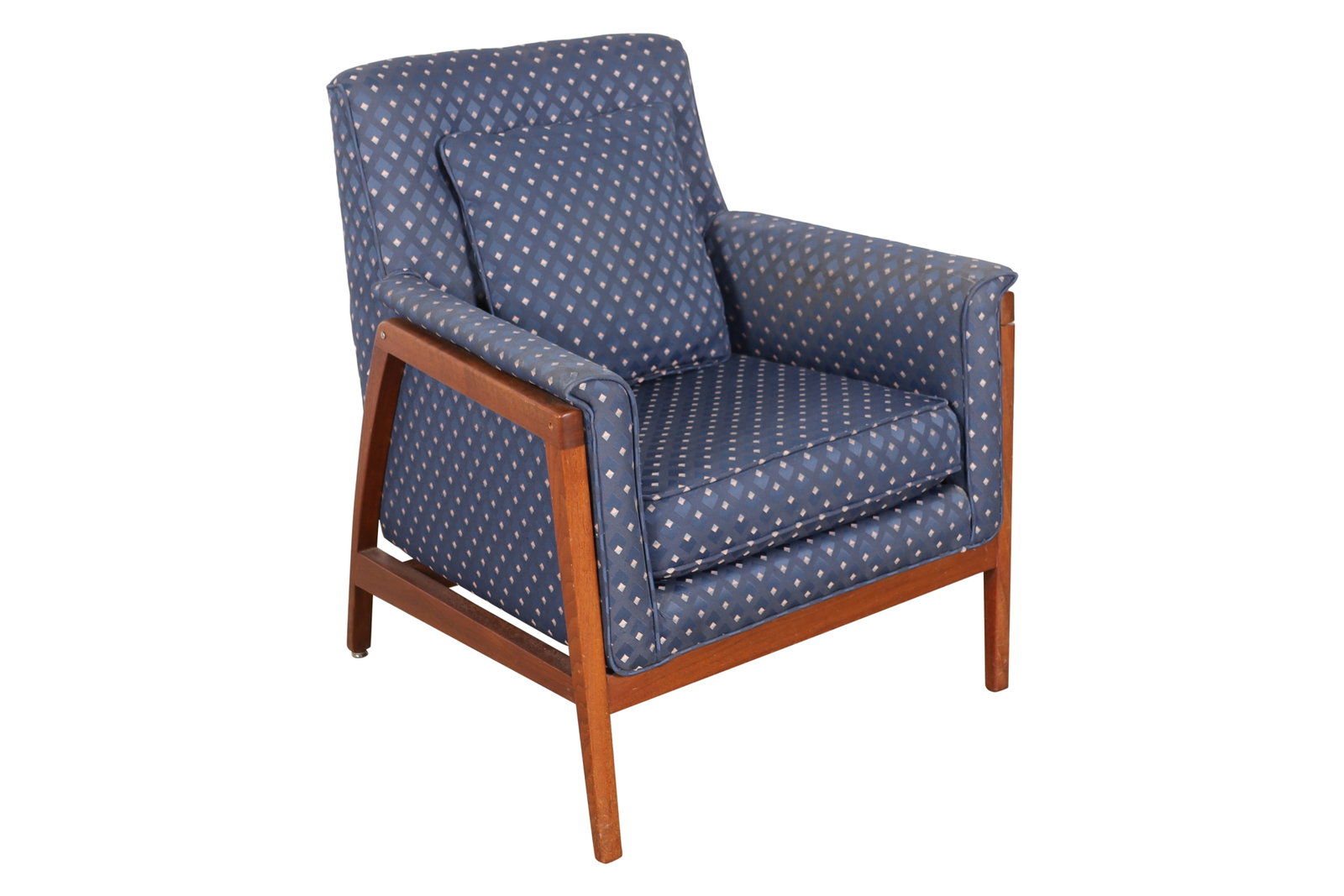 Danish Teak Lounge Chair: Danish Teak Lounge Chair. Dimensions 32x28x26