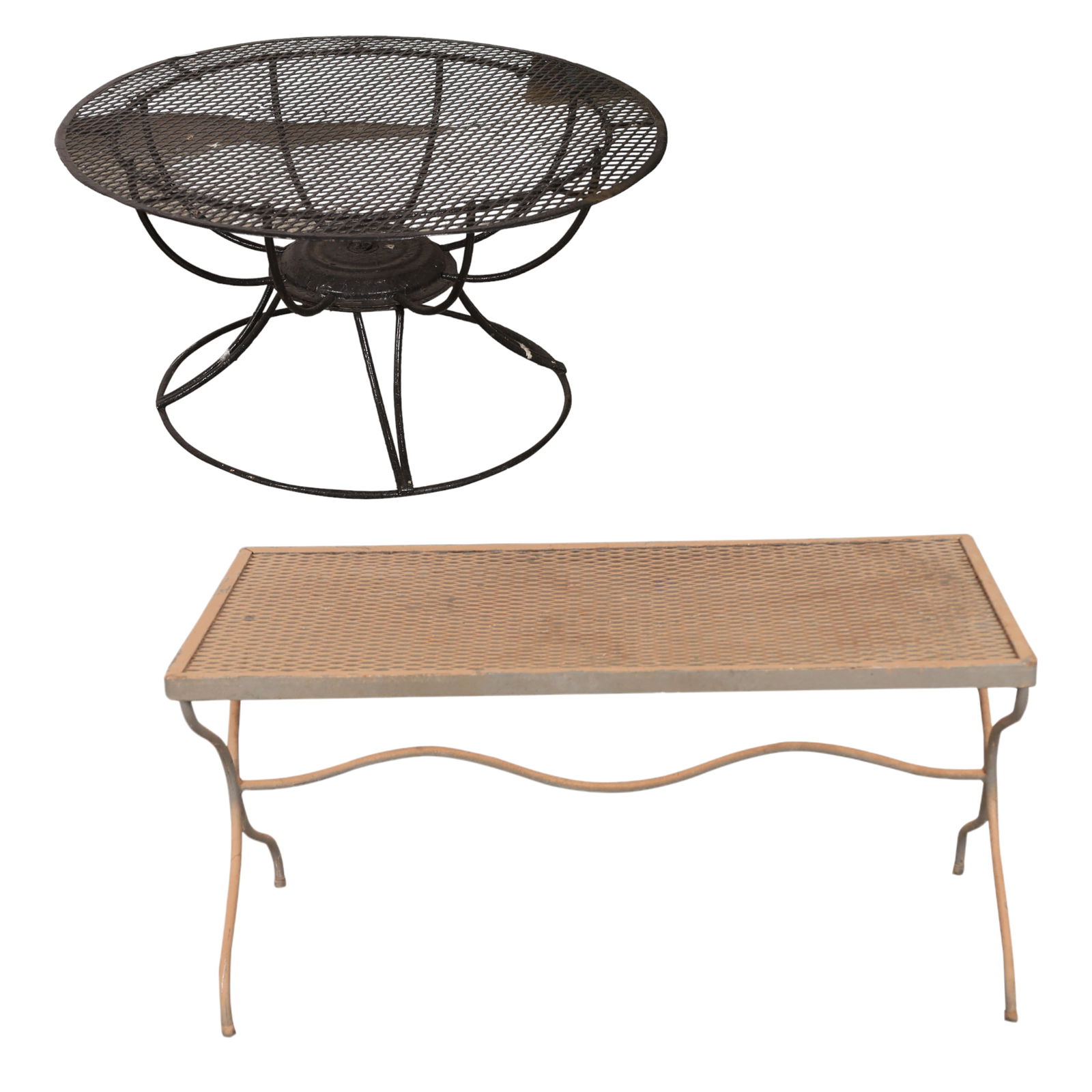 Patio Furniture - Homecrest  Table & Woodard Bench (1 of 7)