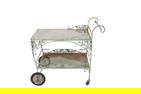 Meadowcraft Wrought Iron Teacart
