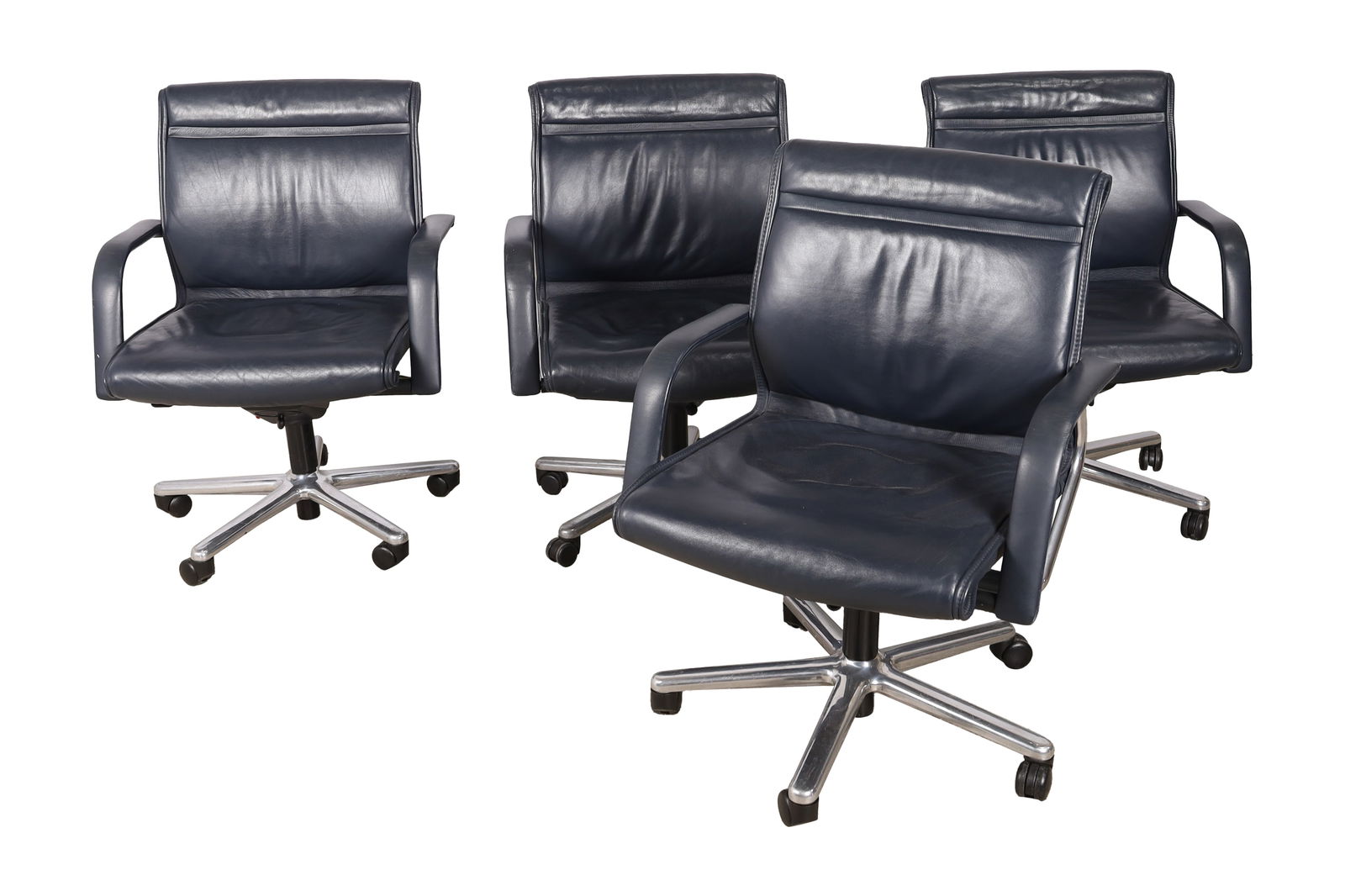Wilkhahn for Vecta - Leather Office Chairs - 4 (1 of 5)