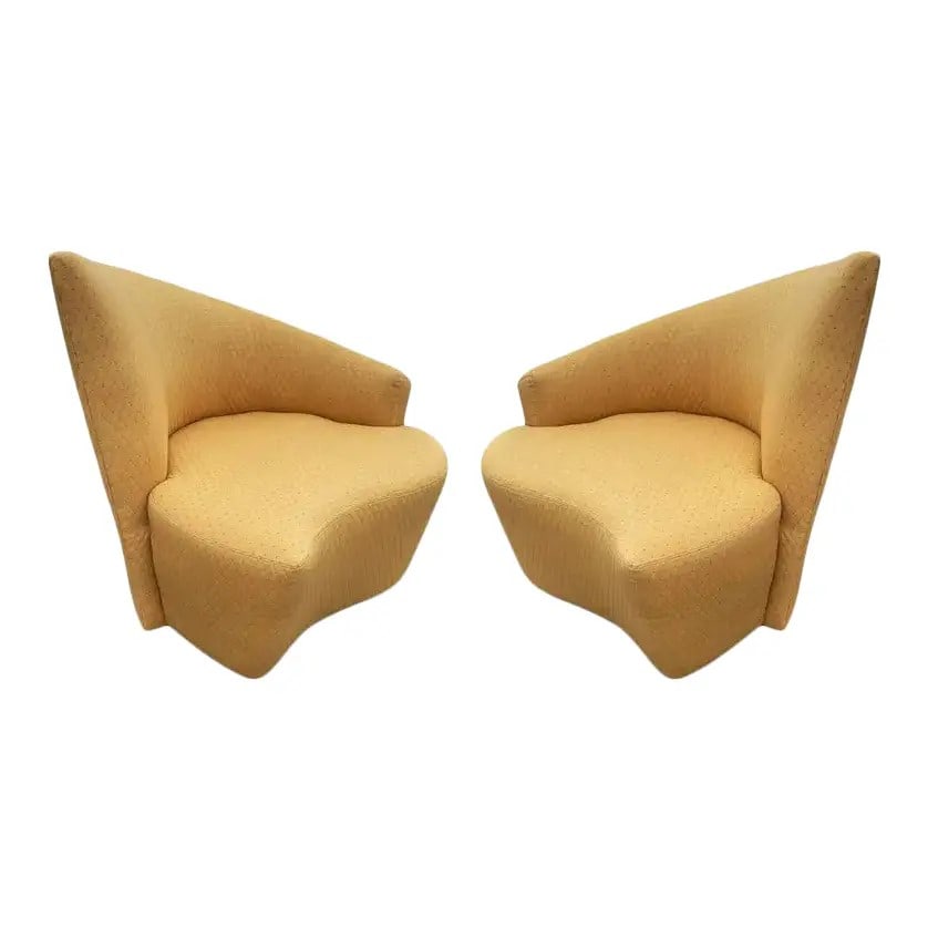 Vladmir Kagan - Preview - Bilboa Chairs - Pair (1 of 5)