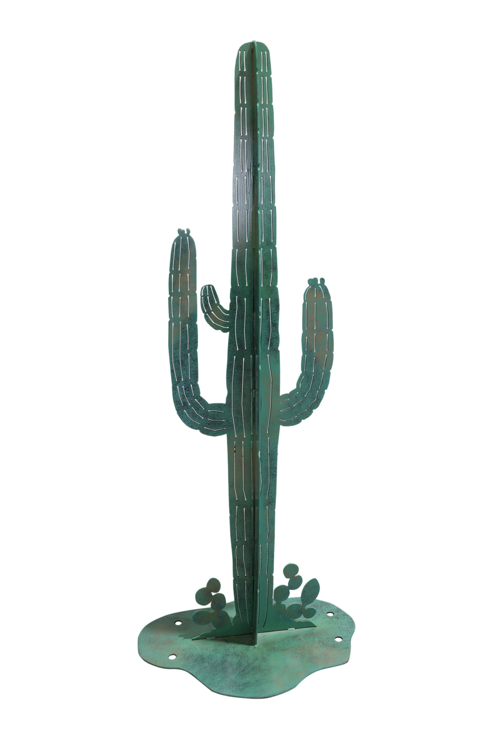 Post Modern Brutalist Cactus Sculpture (1 of 5)