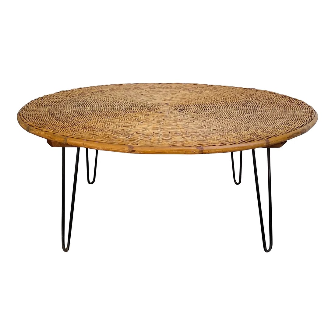 Rattan Wicker Round Coffee Table (1 of 10)