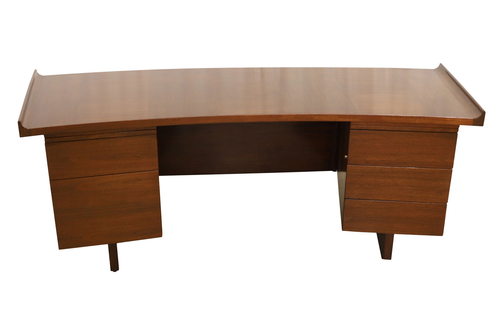 Harvey Probber - Curved Executive Desk (1 of 13)