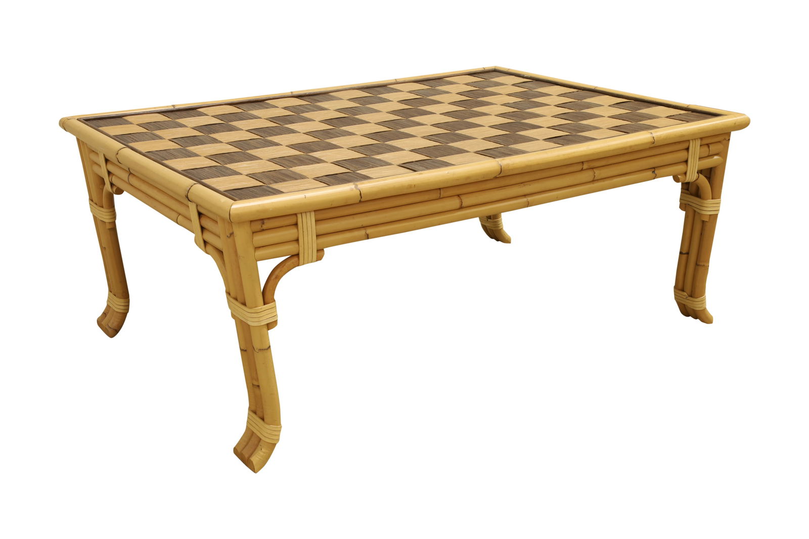 John Hutton - Donghia - Rattan Coffee Table (1 of 6)