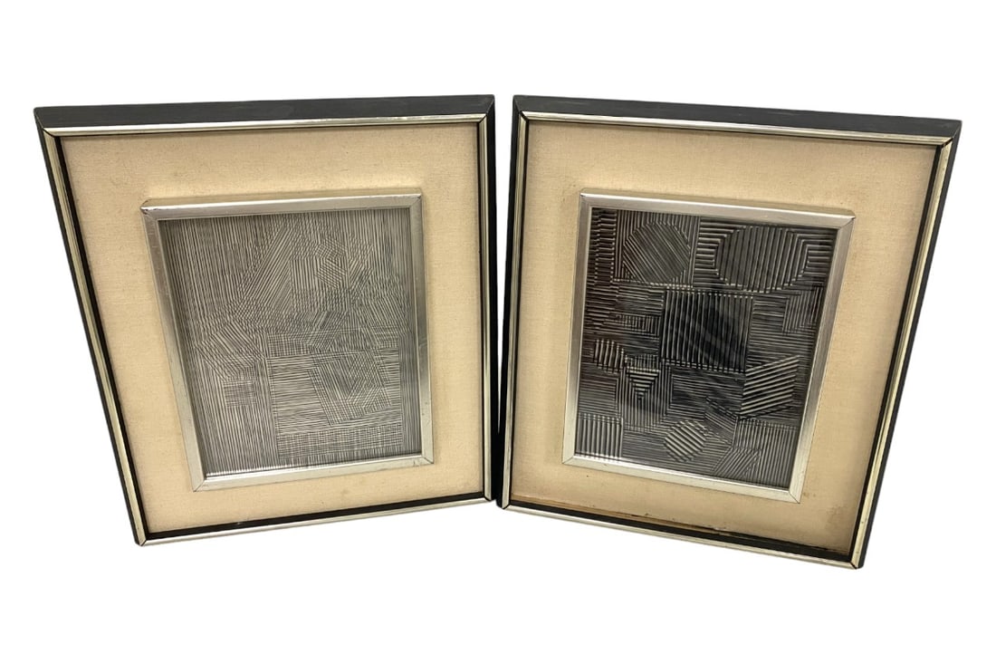 Victor Vasarely - 3D Wall Sculpture - Pair (1 of 14)