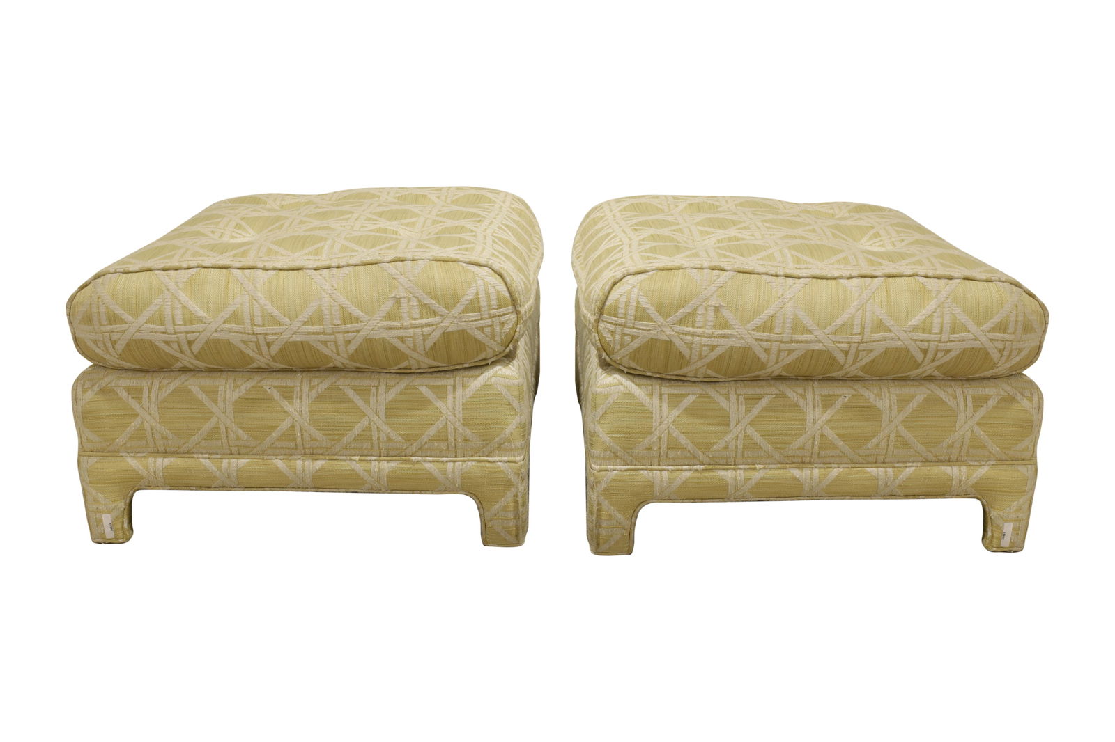 Mid Century Ottomans - Pair (1 of 6)
