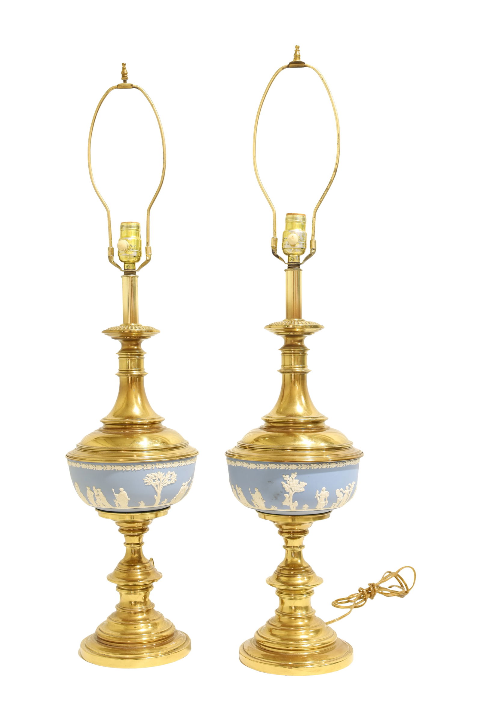 Jasperware Lamps - Pair (1 of 6)
