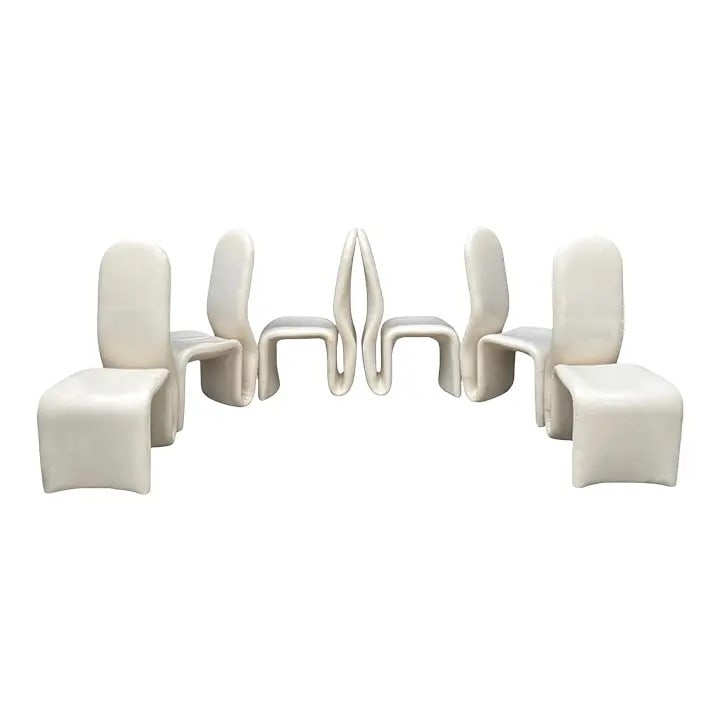 Oliver Mourgue Style Ribbon Dining Chairs - 6 (1 of 6)