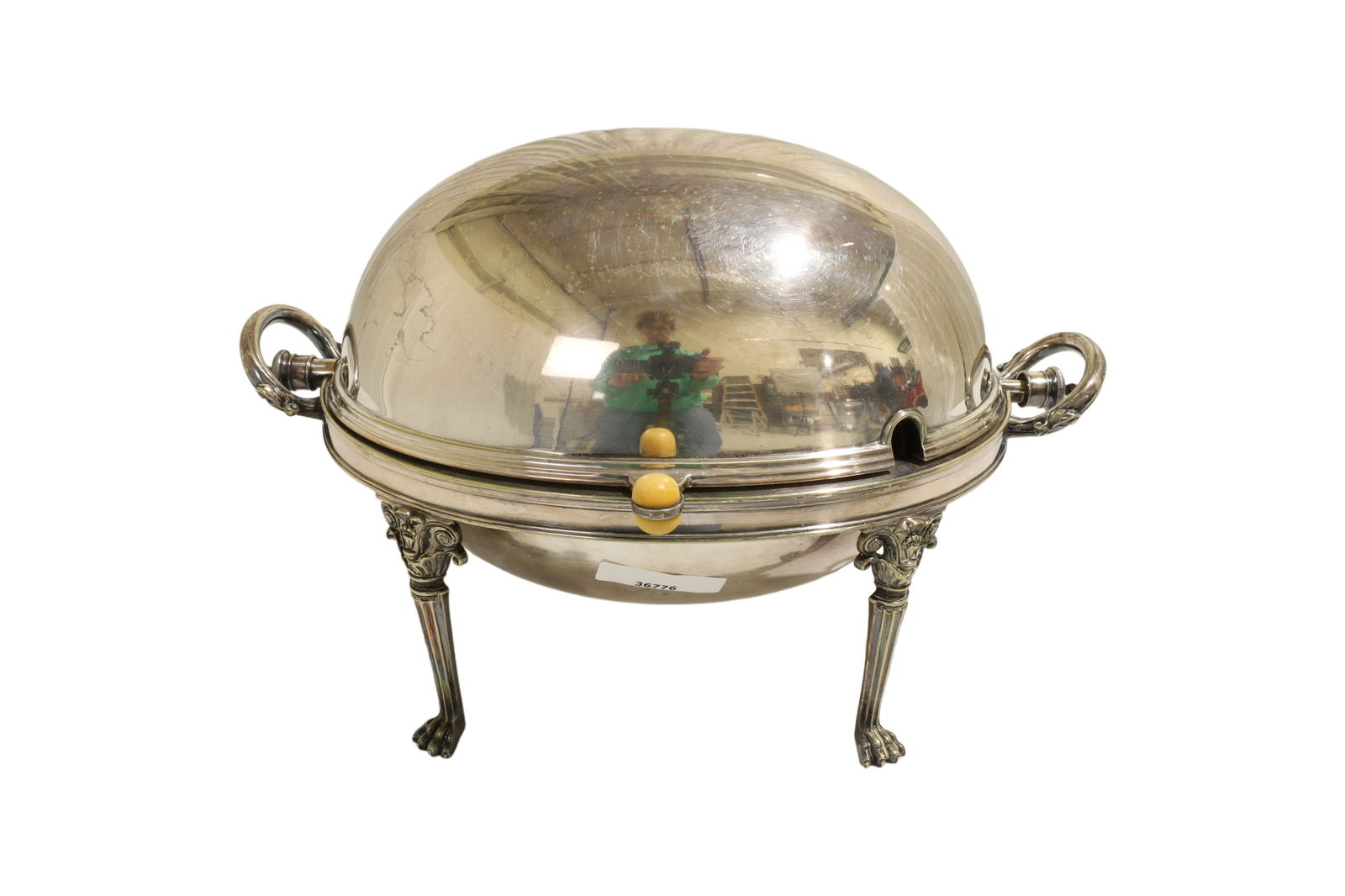 English Victorian Silver Plate Server (1 of 4)