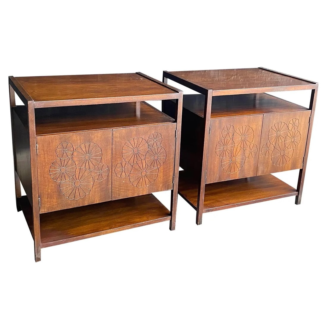 Bert England - John Widdicomb - Endstands - Pair (1 of 5)