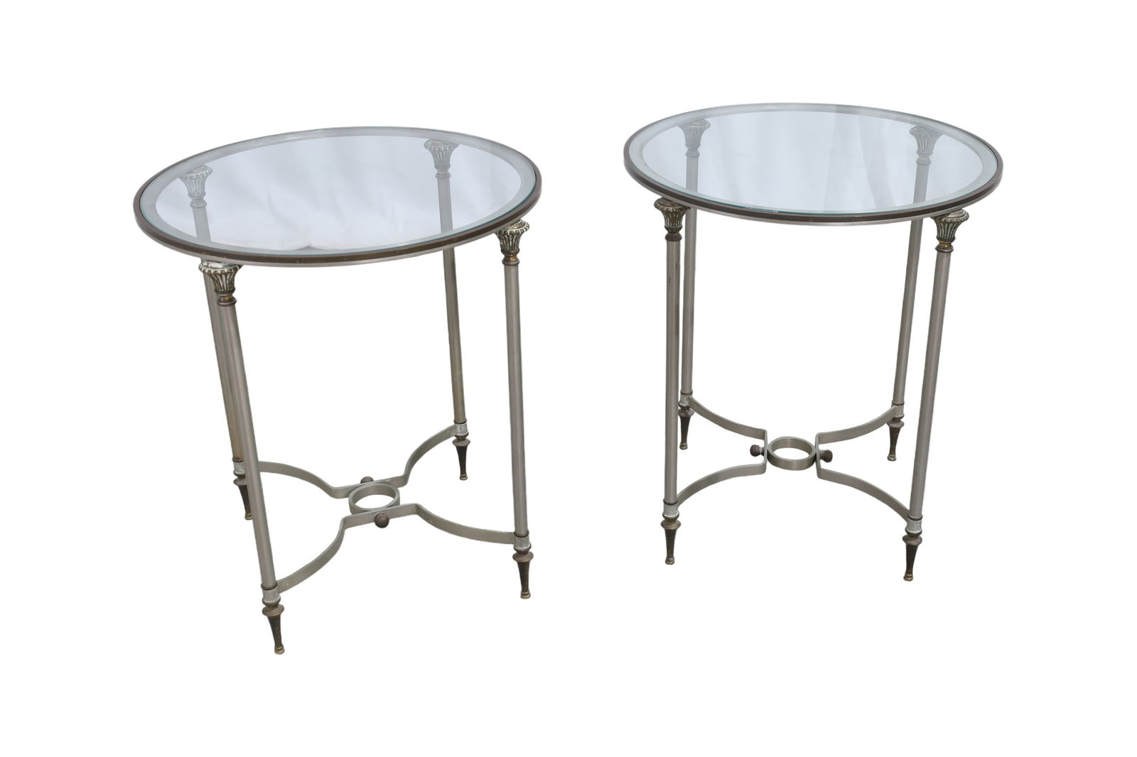 Masion Jansen Style Side Tables - Pair (1 of 7)