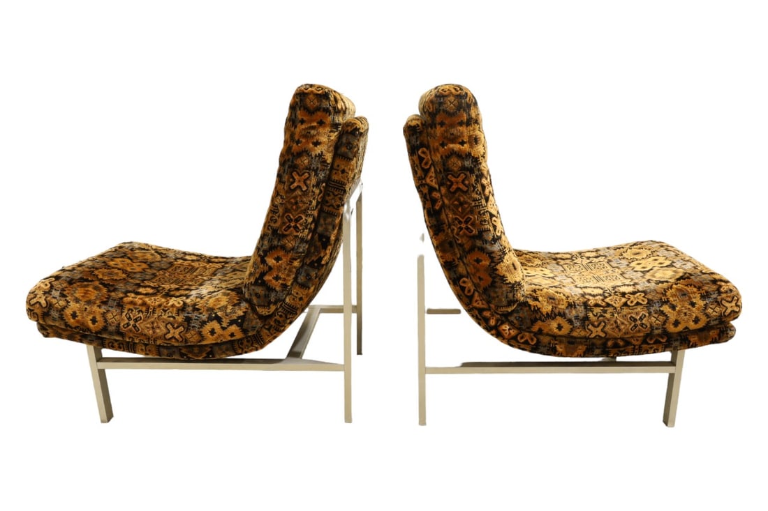 1970's Scoop Chairs - Pair (1 of 6)