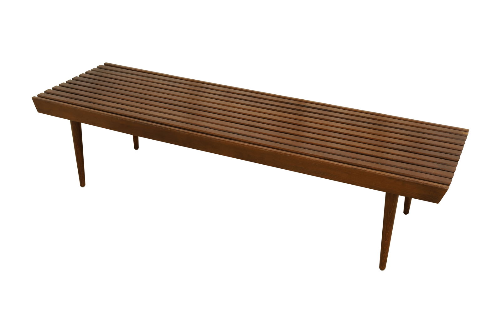 Walnut Slat Bench (1 of 6)
