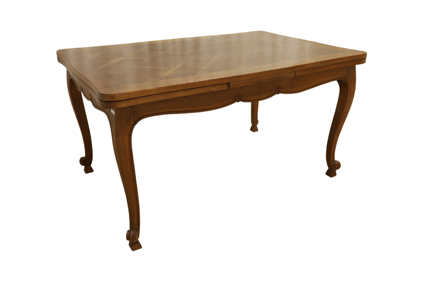 County French Refractory Table: A county French refractory table Dimensions:31x59x39 Leaves:21