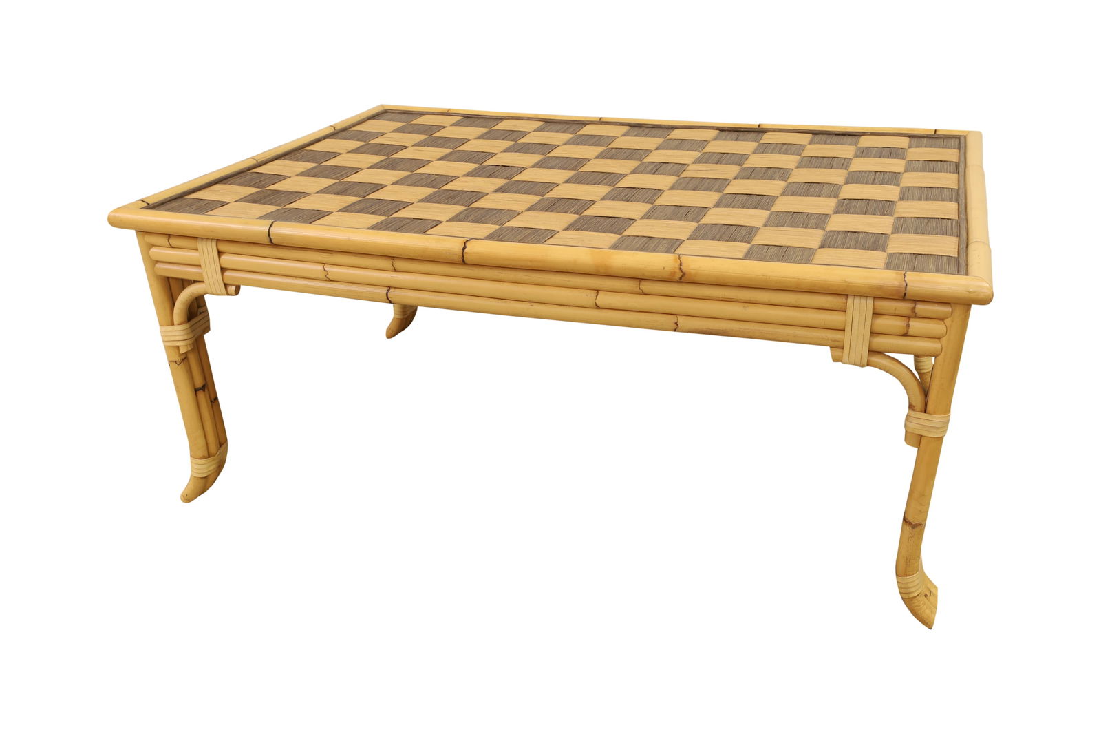 John Hutton - Donghia - Rattan Coffee Table (1 of 9)